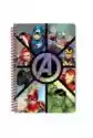 Kids Euroswan Notatnik A5 Z Metalizowaną Okładką Avengers