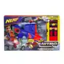  Nerf Nitro Flashfury Chaos + 3 Samochody Hasbro