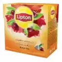 Lipton Lipton Herbata Czarna Aromatyzowana Wiśnia Morello 20 X 1.7 G
