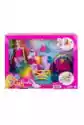 Mattel Barbie Księżniczka I Jednorożec Nauka Toalety Zestaw Gtg01