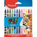 Maped Maped Flamastry Colorpeps Animals 12 Kolorów