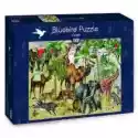 Bluebird Puzzle  Puzzle 1000 El. Afrykańskie Zwierzęta Na Pustyni Bluebird Puzzl