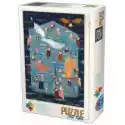 D Toys  Puzzle 1000 El. Andrea Kurti, Sowy W Domu D-Toys
