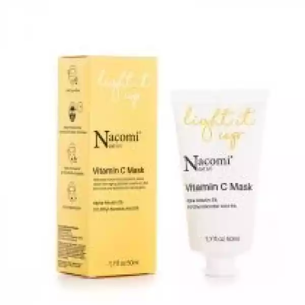 Nacomi Next Level Vitamin C Mask Rozjaśniająca Maska Z Witaminą 