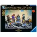 Ravensburger  Puzzle 1000 El. Łowienie Pod Lodem Ravensburger