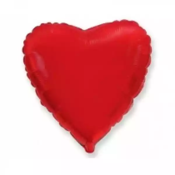 Godan Balon Foliowy Serce Czerwone 46 Cm