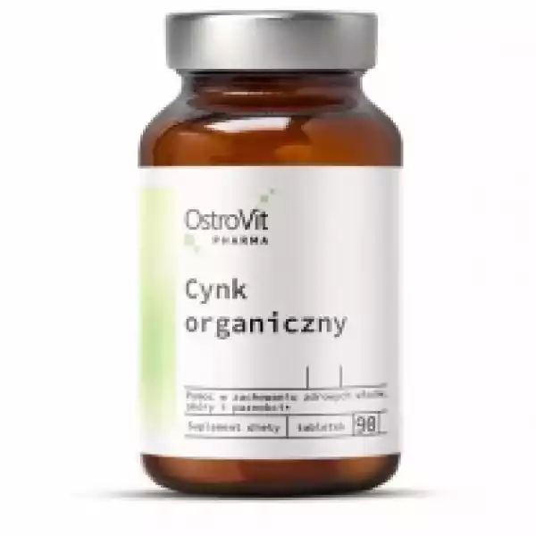 Ostrovit Pharma Cynk Organiczny - Suplement Diety 90 Tab.