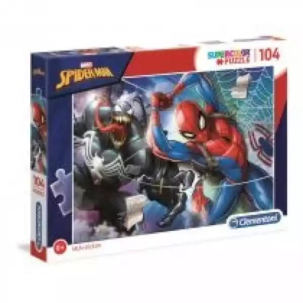  Puzzle 104 El. Supercolor. Spider-Man Clementoni