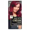 Joanna Joanna Multi Cream Color Farba Do Włosów 35 Wiśniowa Czerwień 