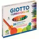 Giotto  Flamastry Turbo Color Giotto 418000 36 Kolorów