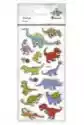 Naklejki Wypukłe Miękkie Dinozaury