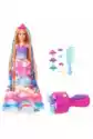 Mattel Barbie Księżniczka Zakręcone Pasemka Gtg00