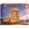  Puzzle 1000 El. Wieża Belem, Lizbona, Portugalia Educa