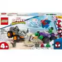 Lego Lego Marvel Hulk Kontra Rhino - Starcie Pojazdów 10782 