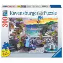 Ravensburger  Puzzle 300 El. Zachód Słońca Nad Santorini Ravensburger
