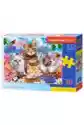 Castorland Puzzle 70 El. Kittens With Flowers
