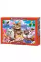 Castorland Puzzle 500 El. Kittens With Flowers