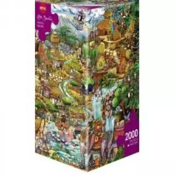  Puzzle 2000 El. Egzotyczne Safari Heye