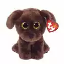  Beanie Babies Nuzzle - Brązowy Pies 15Cm 