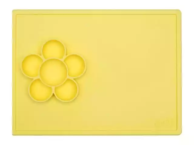 Żółta Mata Do Zabawy Z Pojemniczkami 2W1 Flower