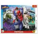 Trefl  Puzzle Ramkowe 25 El. Odważny Spiderman Trefl