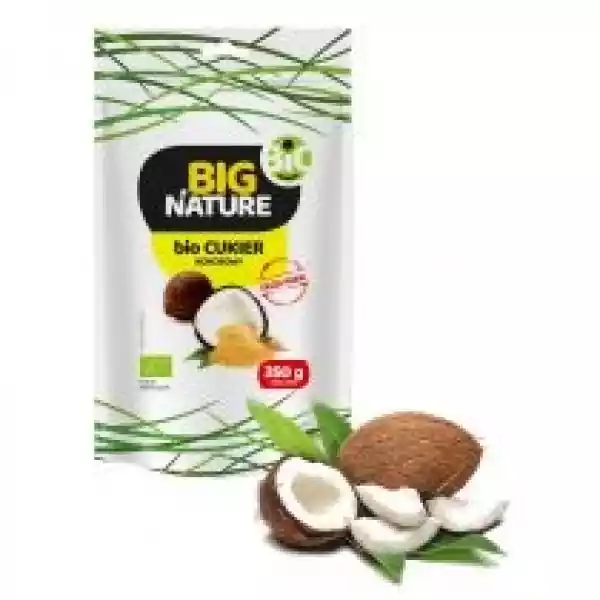 Big Nature Cukier Kokosowy 350 G Bio