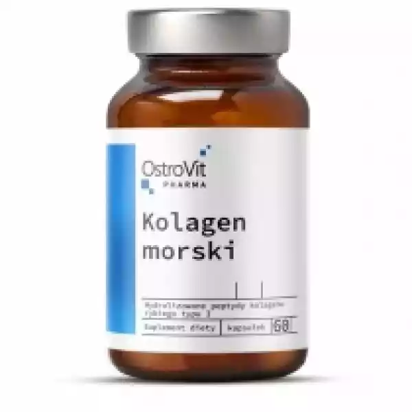 Ostrovit Pharma Kolagen Morski - Suplement Diety 60 Kaps.