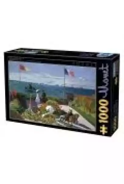 Puzzle 1000 El. Claude Monet, Taras W Sainte-Andresse