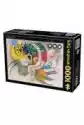 D Toys Puzzle 1000 El. Kandinsky, Dominacja Kreski