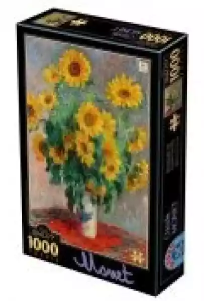 Puzzle 1000 El. Claude Monet, Bukiet Słoneczników