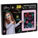 Derform  Magiczna Neonowa Tablica 3D Led Kidea 