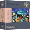 Trefl  Puzzle Drewniane 500+1 El. Morskie Życie Trefl