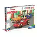  Puzzle Maxi 24 El. Supercolor. Mickey Clementoni