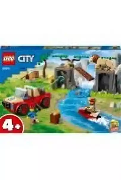 Lego City Terenówka Ratowników Dzikich Zwierząt 60301