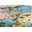  Książka I Puzzle 300 El. Dinozaury Foksal