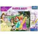 Trefl  Puzzle 24 El. Super Maxi Wesołe Księżniczki 41008 Trefl