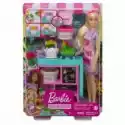  Barbie Kwiaciarnia Zestaw + Lalka Gtn58 Mattel