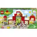 Lego Duplo Stodoła, Traktor I Zwierzęta Gospodarskie 10952 