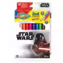 Patio Patio Flamastry Dwustronne Colorino Kids Star Wars 10 Kolorów