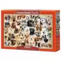  Puzzle 1500 El. Collage With Dogs Castorland