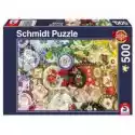  Puzzle 500 El. Kolorowe Ozdoby Schmidt