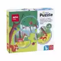 Apli Kids  Puzzle Trzyczęściowe - Zwierzęta I Ich Środowisko 3+ Apli Kids