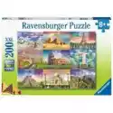 Ravensburger  Puzzle 200 El. Monumentalne Budynki Ravensburger