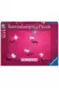 Ravensburger Puzzle 654 El. Krypt Różowy