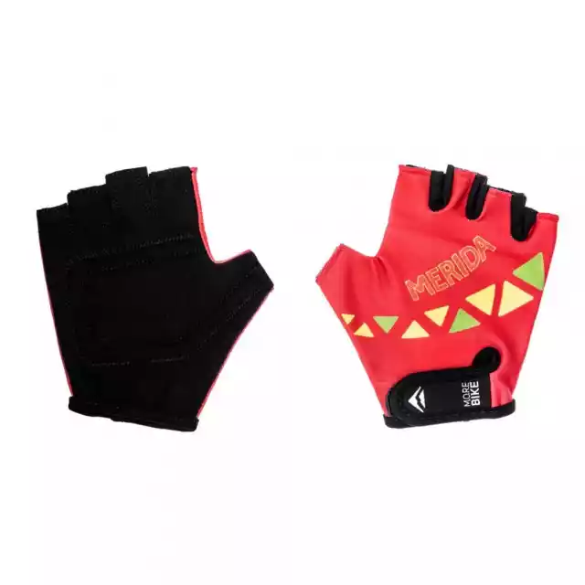 Rękawiczki Merida Mini, Kolor Czerwony, Rozmiar 4