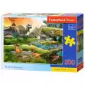 Castorland  Puzzle 100 El. Świat Dinozaurów Castorland
