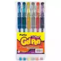 Patio Patio Długopisy Brokatowe 6 Kolorów