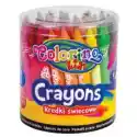 Patio Kredki Świecowe Jumbo Colorino Kids W Wiaderku 24 Kolorów 