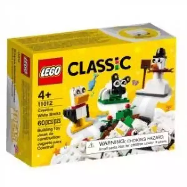 Lego Classic Kreatywne Białe Klocki 11012 