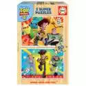 Puzzle Drewniane 2 X 50 El. Toy Story 4 Educa